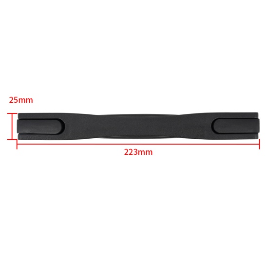 China Factory Luggage Extension Handle Retractable Handle Push Button Handles