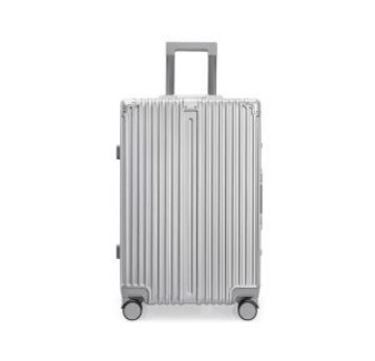 24 inch aluminum alloy luggage | ultra light+scratch resistant+silent wheels | expandable design | suitable for long-distance travel