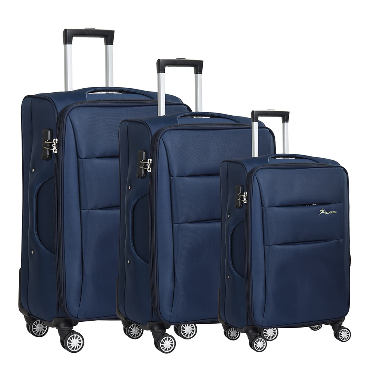 china factory Oxford Fabric Luggage Set Expandable Lightweight Design suitcase