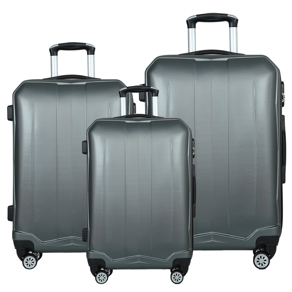 OEM ODM Manufacturer Custom Logo ABS Trolley Travel Suitcase Sets Luggage With Tsa Locks