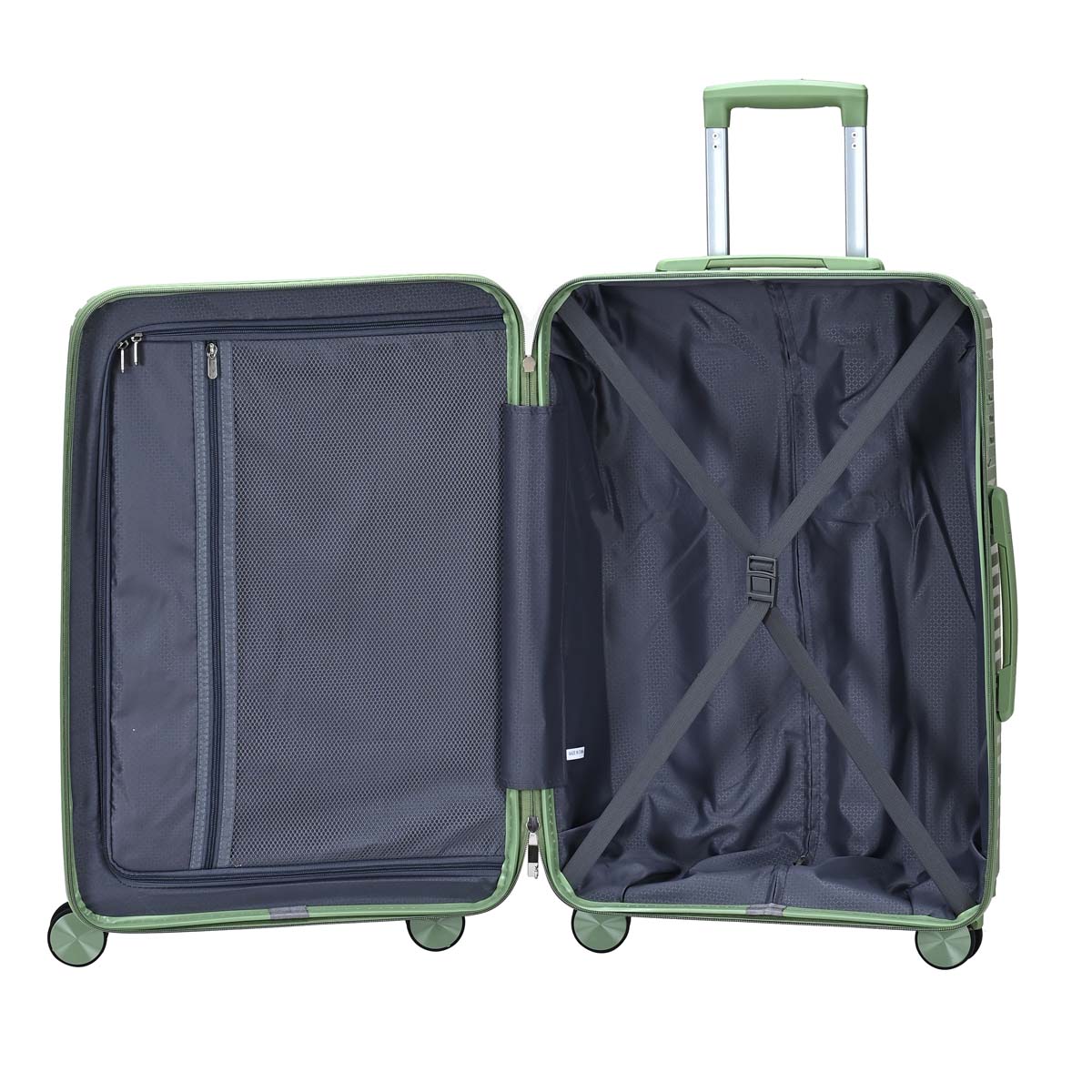 24/24/28 inch durable travel case | PP material | Anti scratch and anti-collision design | Suitable for long and short distance travel