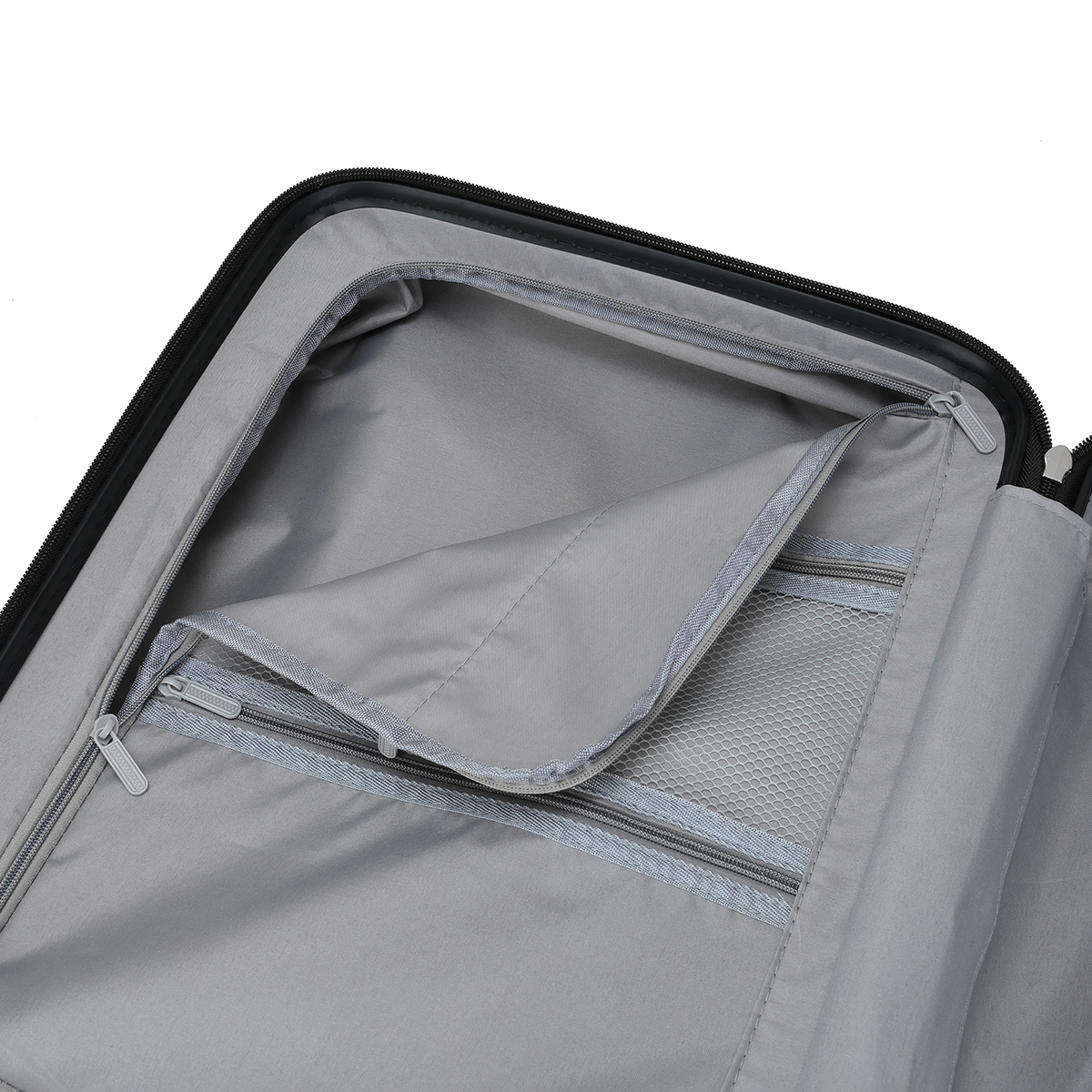 PP daily durable luggage set – large capacity 2-piece travel suitcase with front cover