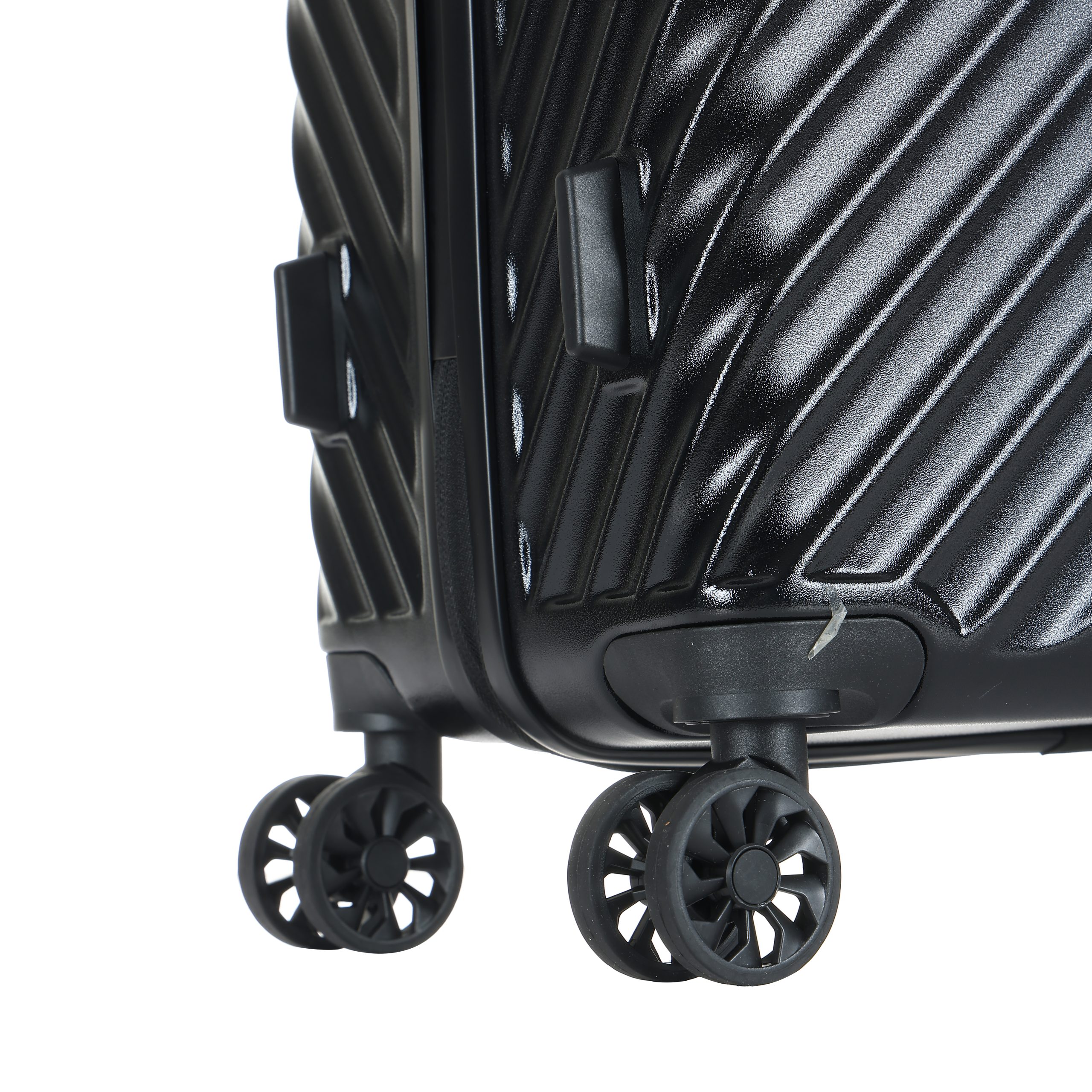 24 inch durable luggage | Comfortable silent wheels | Lightweight and expandable design | [Shock resistant/waterproof] | [Suitable for short/long distance] travel